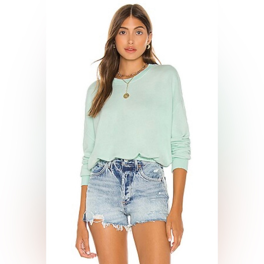 n. philantrophy Moni Sweatshirt in Spearmint